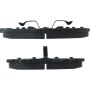 CENTRIC PARTS 300.03680 Centric Premium Semi-Metallic Brake Pads with Shims and Hardware
