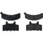 CENTRIC PARTS 300.03680 Centric Premium Semi-Metallic Brake Pads with Shims and Hardware