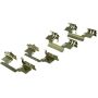 CENTRIC PARTS 300.03690 Centric Premium Semi-Metallic Brake Pads with Shims and Hardware
