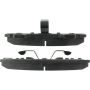 CENTRIC PARTS 300.03690 Centric Premium Semi-Metallic Brake Pads with Shims and Hardware