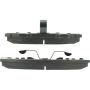 CENTRIC PARTS 300.03700 Centric Premium Semi-Metallic Brake Pads with Shims and Hardware