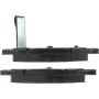 CENTRIC PARTS 300.03740 Centric Premium Semi-Metallic Brake Pads with Shims and Hardware