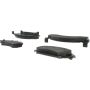 CENTRIC PARTS 300.03750 Centric Premium Semi-Metallic Brake Pads with Shims and Hardware