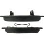 CENTRIC PARTS 300.03760 Centric Premium Semi-Metallic Brake Pads with Shims and Hardware