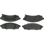 CENTRIC PARTS 300.03760 Centric Premium Semi-Metallic Brake Pads with Shims and Hardware