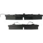 CENTRIC PARTS 300.03770 Centric Premium Semi-Metallic Brake Pads with Shims and Hardware