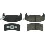 CENTRIC PARTS 300.03770 Centric Premium Semi-Metallic Brake Pads with Shims and Hardware