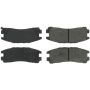 CENTRIC PARTS 300.03830 Centric Premium Semi-Metallic Brake Pads with Shims and Hardware