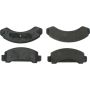 CENTRIC PARTS 300.03870 Centric Premium Semi-Metallic Brake Pads with Shims and Hardware