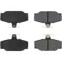 CENTRIC PARTS 300.03910 Centric Premium Semi-Metallic Brake Pads with Shims and Hardware