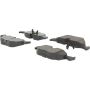 CENTRIC PARTS 300.03960 Centric Premium Semi-Metallic Brake Pads with Shims and Hardware