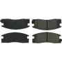 CENTRIC PARTS 300.03980 Centric Premium Semi-Metallic Brake Pads with Shims and Hardware