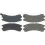 CENTRIC PARTS 300.04010 Centric Premium Semi-Metallic Brake Pads with Shims and Hardware