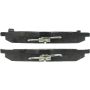 CENTRIC PARTS 300.04130 Centric Premium Semi-Metallic Brake Pads with Shims and Hardware