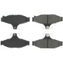 CENTRIC PARTS 300.04130 Centric Premium Semi-Metallic Brake Pads with Shims and Hardware