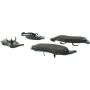 CENTRIC PARTS 300.04170 Centric Premium Semi-Metallic Brake Pads with Shims and Hardware