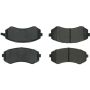 CENTRIC PARTS 300.04220 Centric Premium Semi-Metallic Brake Pads with Shims and Hardware