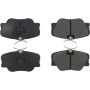 CENTRIC PARTS 300.04230 Centric Premium Semi-Metallic Brake Pads with Shims and Hardware