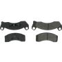CENTRIC PARTS 300.04310 Centric Premium Semi-Metallic Brake Pads with Shims and Hardware