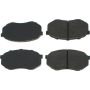 CENTRIC PARTS 300.04330 Centric Premium Semi-Metallic Brake Pads with Shims and Hardware