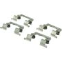 CENTRIC PARTS 300.04400 Centric Premium Semi-Metallic Brake Pads with Shims and Hardware