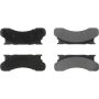 CENTRIC PARTS 300.04501 Centric Premium Semi-Metallic Brake Pads with Shims and Hardware