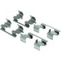 CENTRIC PARTS 300.04650 Centric Premium Semi-Metallic Brake Pads with Shims and Hardware