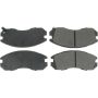 CENTRIC PARTS 300.04700 Centric Premium Semi-Metallic Brake Pads with Shims and Hardware