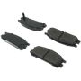 CENTRIC PARTS 300.04710 Centric Premium Semi-Metallic Brake Pads with Shims and Hardware