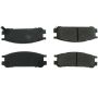 CENTRIC PARTS 300.04710 Centric Premium Semi-Metallic Brake Pads with Shims and Hardware