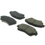 CENTRIC PARTS 300.04760 Centric Premium Semi-Metallic Brake Pads with Shims and Hardware