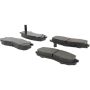CENTRIC PARTS 300.04840 Centric Premium Semi-Metallic Brake Pads with Shims and Hardware