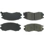 CENTRIC PARTS 300.04840 Centric Premium Semi-Metallic Brake Pads with Shims and Hardware