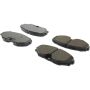 CENTRIC PARTS 300.04860 Centric Premium Semi-Metallic Brake Pads with Shims and Hardware