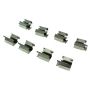 CENTRIC PARTS 300.04860 Centric Premium Semi-Metallic Brake Pads with Shims and Hardware