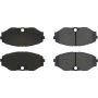 CENTRIC PARTS 300.04860 Centric Premium Semi-Metallic Brake Pads with Shims and Hardware