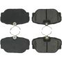 CENTRIC PARTS 300.04930 Centric Premium Semi-Metallic Brake Pads with Shims