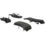 CENTRIC PARTS 300.04990 Centric Premium Semi-Metallic Brake Pads with Shims and Hardware