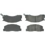 CENTRIC PARTS 300.05000 Centric Premium Semi-Metallic Brake Pads with Shims and Hardware