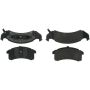CENTRIC PARTS 300.05050 Centric Premium Semi-Metallic Brake Pads with Shims and Hardware