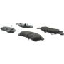 CENTRIC PARTS 300.05060 Centric Premium Semi-Metallic Brake Pads with Shims and Hardware