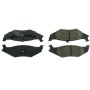 CENTRIC PARTS 300.05120 Centric Premium Semi-Metallic Brake Pads with Shims and Hardware