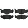 CENTRIC PARTS 300.05220 Centric Premium Semi-Metallic Brake Pads with Shims and Hardware
