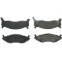 CENTRIC PARTS 300.05240 Centric Premium Semi-Metallic Brake Pads with Shims and Hardware