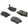 CENTRIC PARTS 300.05360 Centric Premium Semi-Metallic Brake Pads with Shims and Hardware
