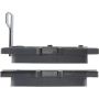 CENTRIC PARTS 300.05371 Centric Premium Semi-Metallic Brake Pads with Shims and Hardware