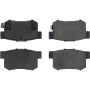 CENTRIC PARTS 300.05371 Centric Premium Semi-Metallic Brake Pads with Shims and Hardware