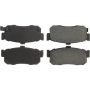 CENTRIC PARTS 300.05400 Centric Premium Semi-Metallic Brake Pads with Shims and Hardware