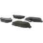 CENTRIC PARTS 300.05450 Centric Premium Semi-Metallic Brake Pads with Shims and Hardware