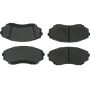 CENTRIC PARTS 300.05510 Centric Premium Semi-Metallic Brake Pads with Shims and Hardware